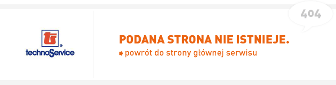 Podana strona nie istnieje